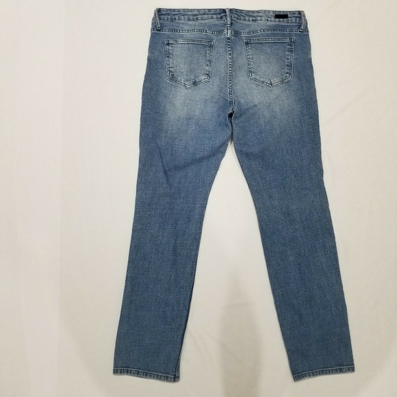 Kut from the Kloth Women's Light Blue Wash Distressed Boyfriend Jeans Size 14 - Picture 2 of 9
